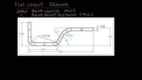 sheet metal flat pattern layout|sheet metal flat layout calculator.